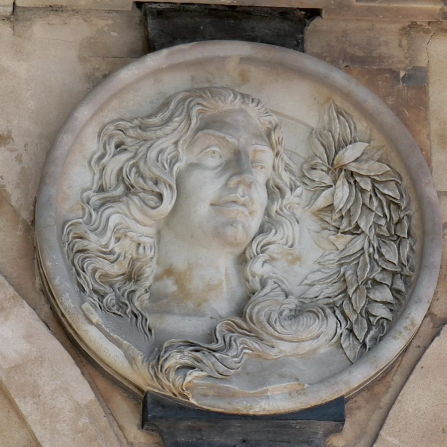 Medallón de Primera República española en la Plaza Mayor de Salamanca